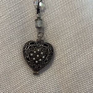 Silver Heart Charm Bracelet